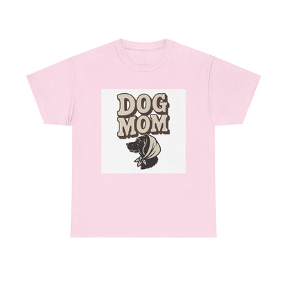 Dog Mom Unisex Heavy Cotton Tee | Gifts for Dog Lovers, Pet Owner T-Shirt, Cute Animal Apparel, Canine Enthusiast Clothing, Fun Dog [...]