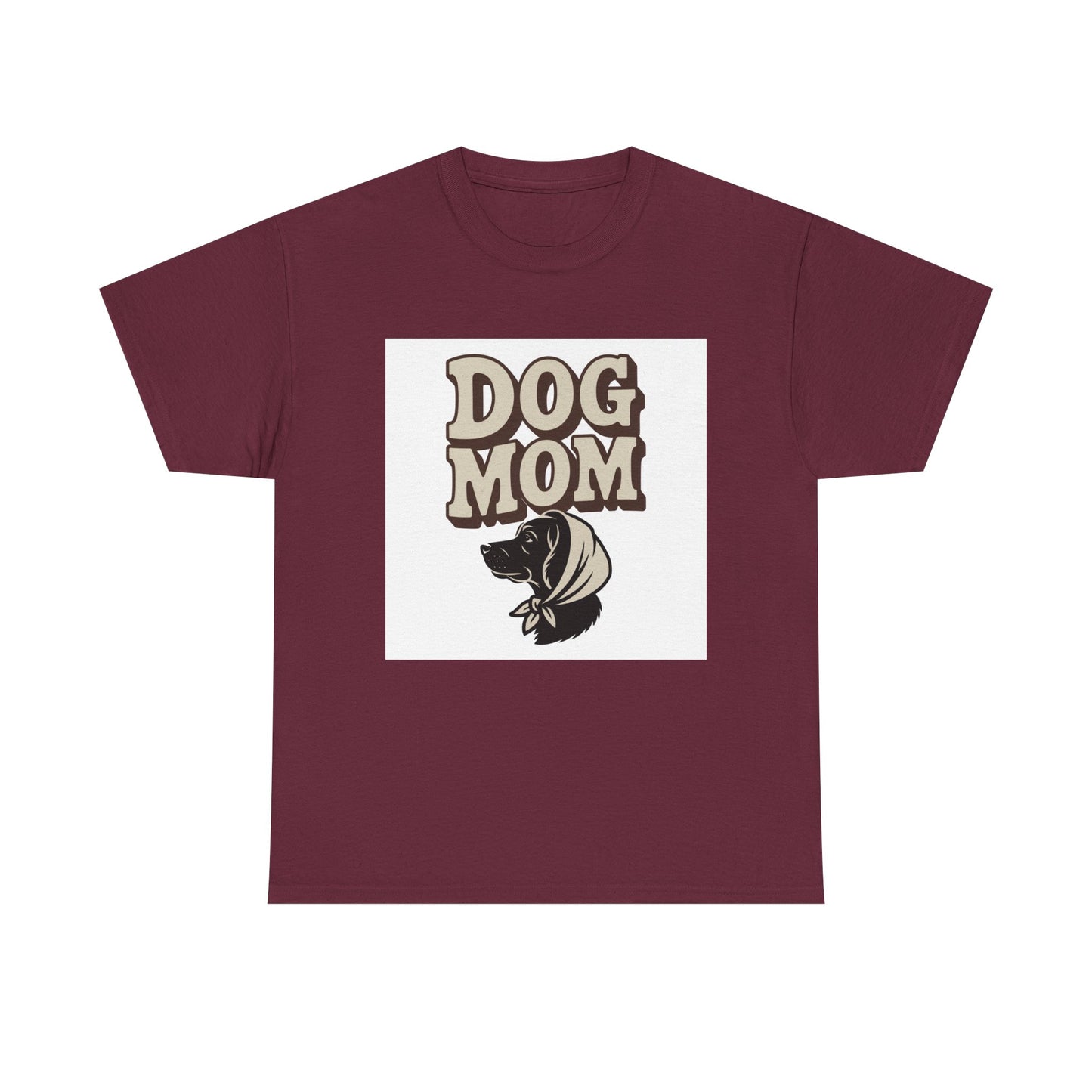 Dog Mom Unisex Heavy Cotton Tee | Gifts for Dog Lovers, Pet Owner T-Shirt, Cute Animal Apparel, Canine Enthusiast Clothing, Fun Dog [...]