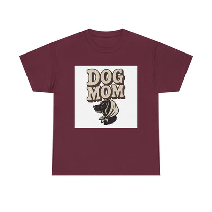 Dog Mom Unisex Heavy Cotton Tee | Gifts for Dog Lovers, Pet Owner T-Shirt, Cute Animal Apparel, Canine Enthusiast Clothing, Fun Dog [...]