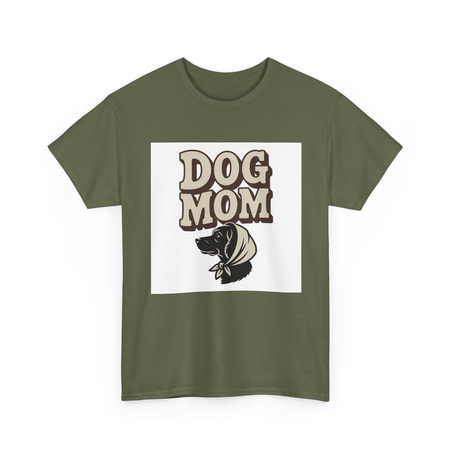 Dog Mom Unisex Heavy Cotton Tee | Gifts for Dog Lovers, Pet Owner T-Shirt, Cute Animal Apparel, Canine Enthusiast Clothing, Fun Dog [...]
