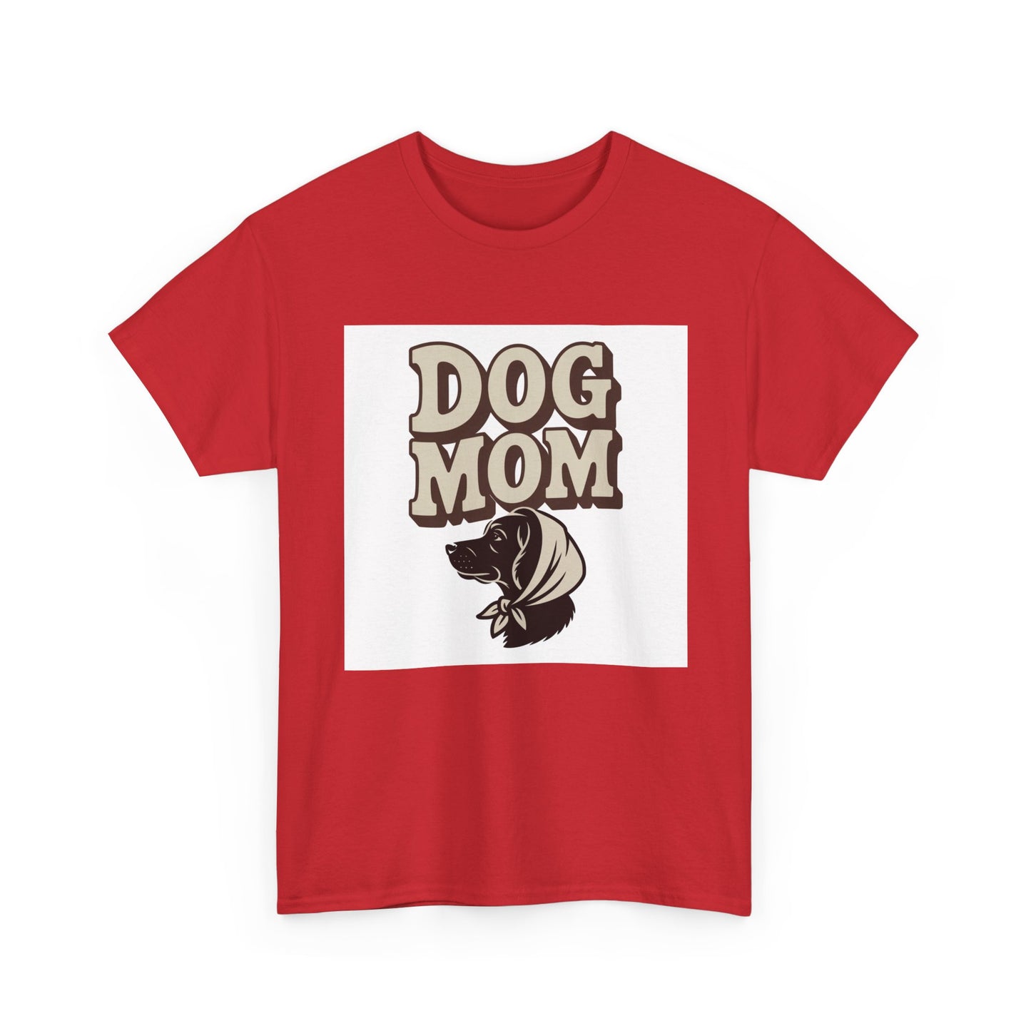 Dog Mom Unisex Heavy Cotton Tee | Gifts for Dog Lovers, Pet Owner T-Shirt, Cute Animal Apparel, Canine Enthusiast Clothing, Fun Dog [...]