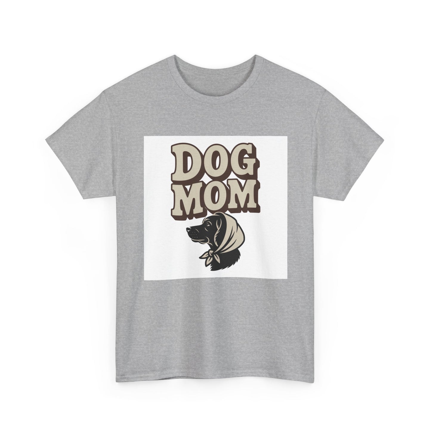Dog Mom Unisex Heavy Cotton Tee | Gifts for Dog Lovers, Pet Owner T-Shirt, Cute Animal Apparel, Canine Enthusiast Clothing, Fun Dog [...]