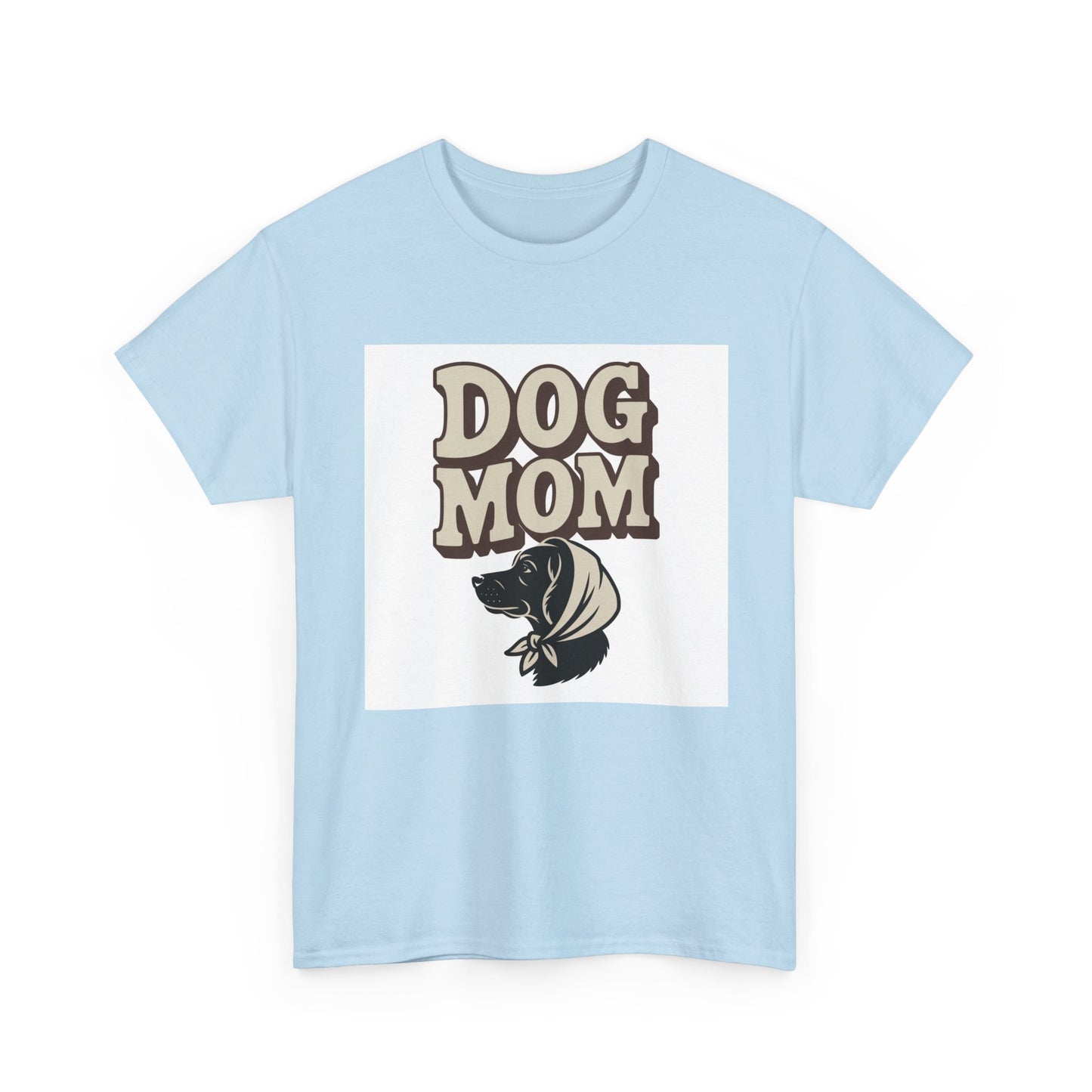 Dog Mom Unisex Heavy Cotton Tee | Gifts for Dog Lovers, Pet Owner T-Shirt, Cute Animal Apparel, Canine Enthusiast Clothing, Fun Dog [...]