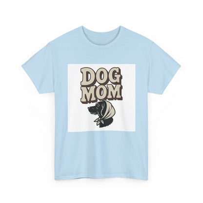 Dog Mom Unisex Heavy Cotton Tee | Gifts for Dog Lovers, Pet Owner T-Shirt, Cute Animal Apparel, Canine Enthusiast Clothing, Fun Dog [...]