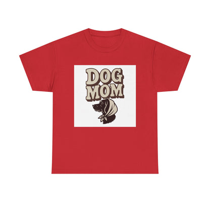 Dog Mom Unisex Heavy Cotton Tee | Gifts for Dog Lovers, Pet Owner T-Shirt, Cute Animal Apparel, Canine Enthusiast Clothing, Fun Dog [...]