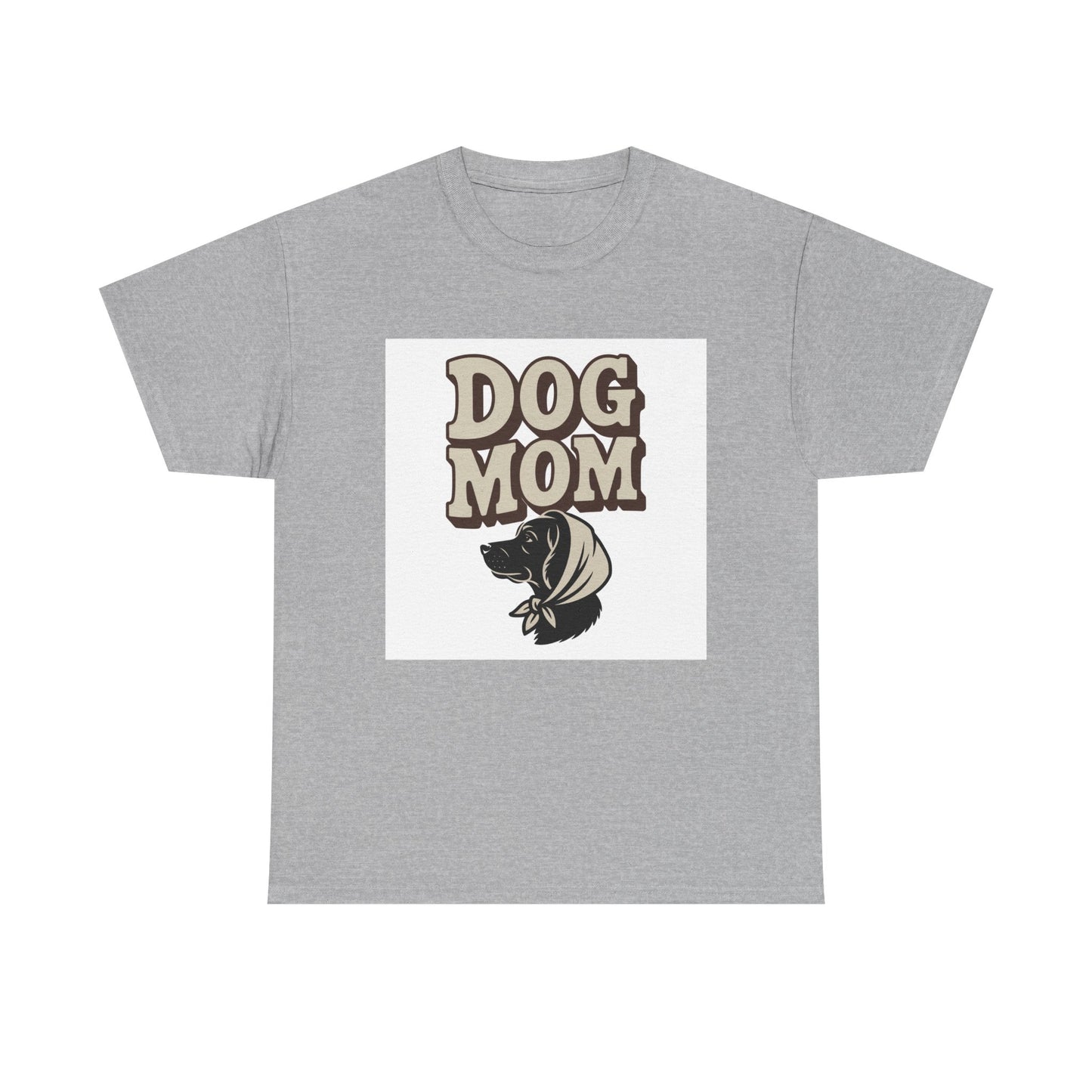 Dog Mom Unisex Heavy Cotton Tee | Gifts for Dog Lovers, Pet Owner T-Shirt, Cute Animal Apparel, Canine Enthusiast Clothing, Fun Dog [...]