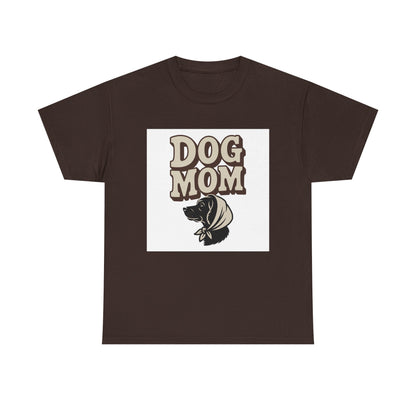 Dog Mom Unisex Heavy Cotton Tee | Gifts for Dog Lovers, Pet Owner T-Shirt, Cute Animal Apparel, Canine Enthusiast Clothing, Fun Dog [...]