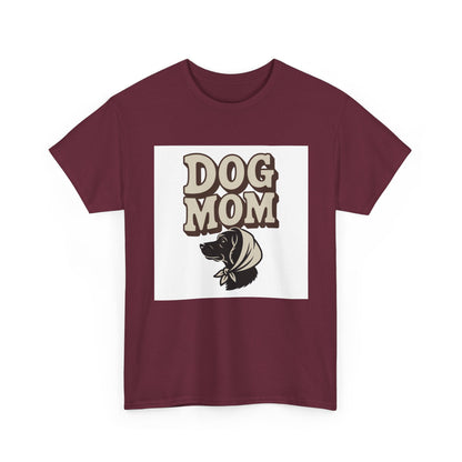 Dog Mom Unisex Heavy Cotton Tee | Gifts for Dog Lovers, Pet Owner T-Shirt, Cute Animal Apparel, Canine Enthusiast Clothing, Fun Dog [...]