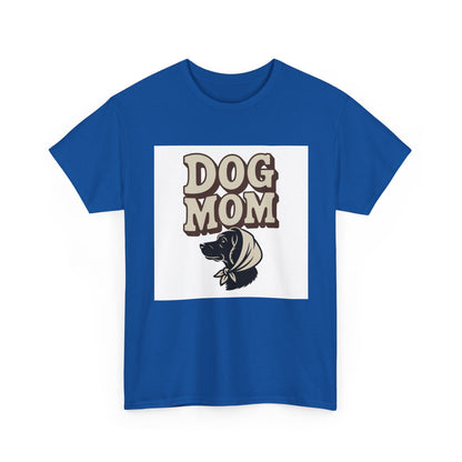 Dog Mom Unisex Heavy Cotton Tee | Gifts for Dog Lovers, Pet Owner T-Shirt, Cute Animal Apparel, Canine Enthusiast Clothing, Fun Dog [...]