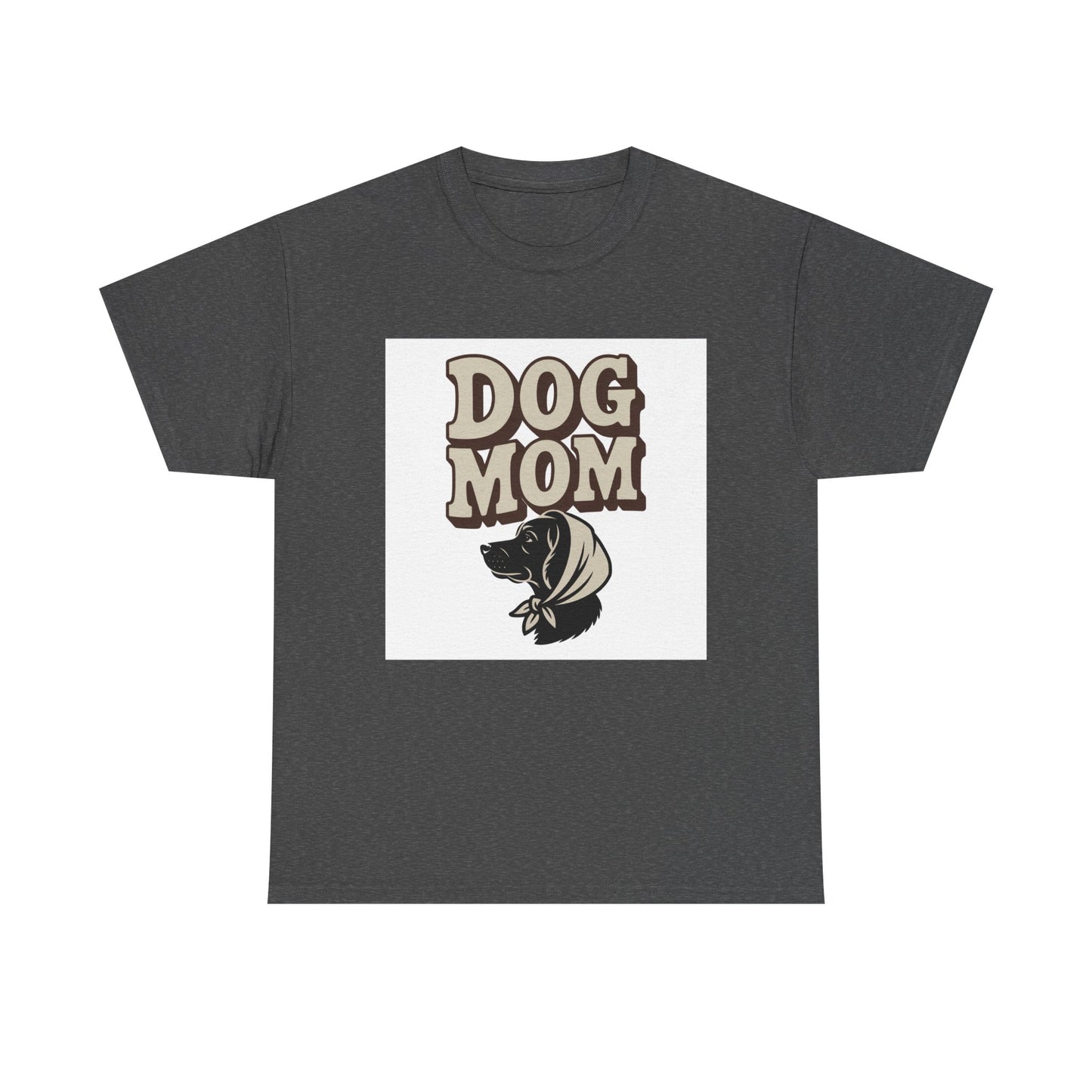 Dog Mom Unisex Heavy Cotton Tee | Gifts for Dog Lovers, Pet Owner T-Shirt, Cute Animal Apparel, Canine Enthusiast Clothing, Fun Dog [...]