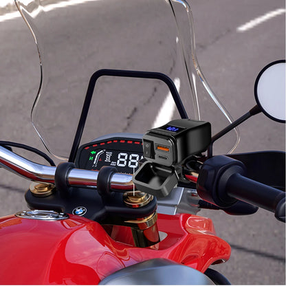 Motorcycle USB Fast Charger
