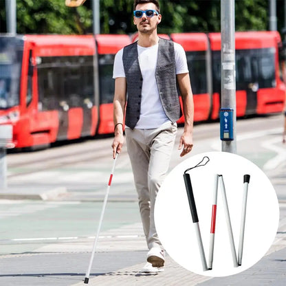 Lightweight Folding White Cane for the Visually Impaired