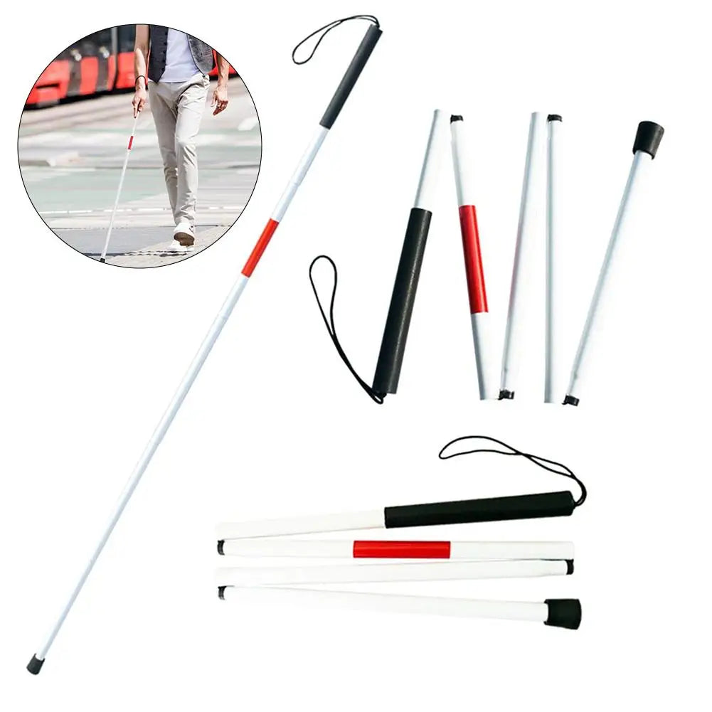 Lightweight Folding White Cane for the Visually Impaired