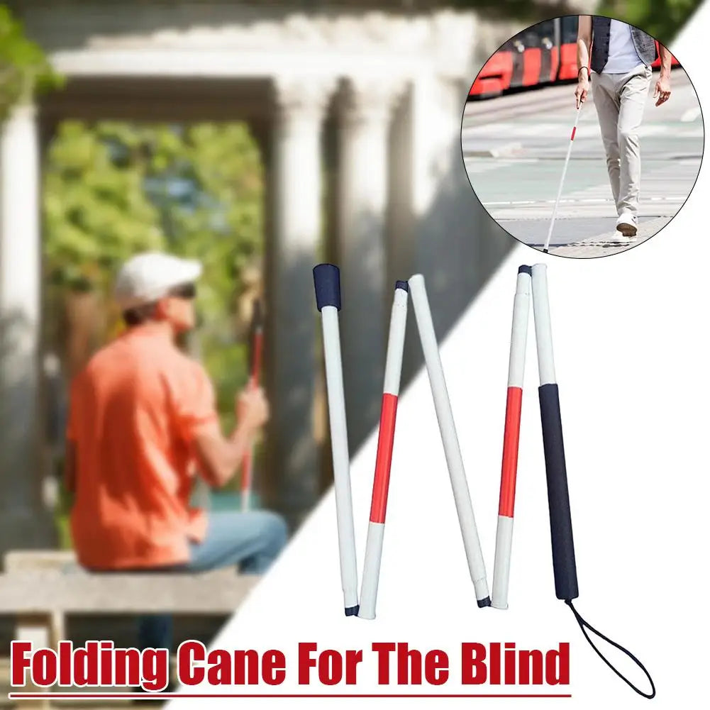 Lightweight Folding White Cane for the Visually Impaired