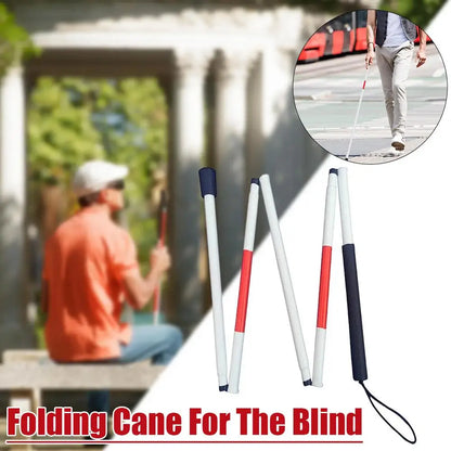 Lightweight Folding White Cane for the Visually Impaired