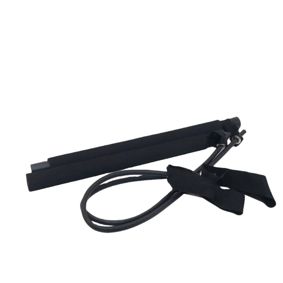 Pilates Bar Kit with Resistance Bands for Home Workouts