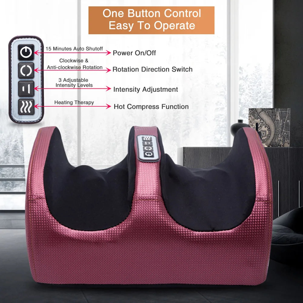 Electric Heating Foot Massager