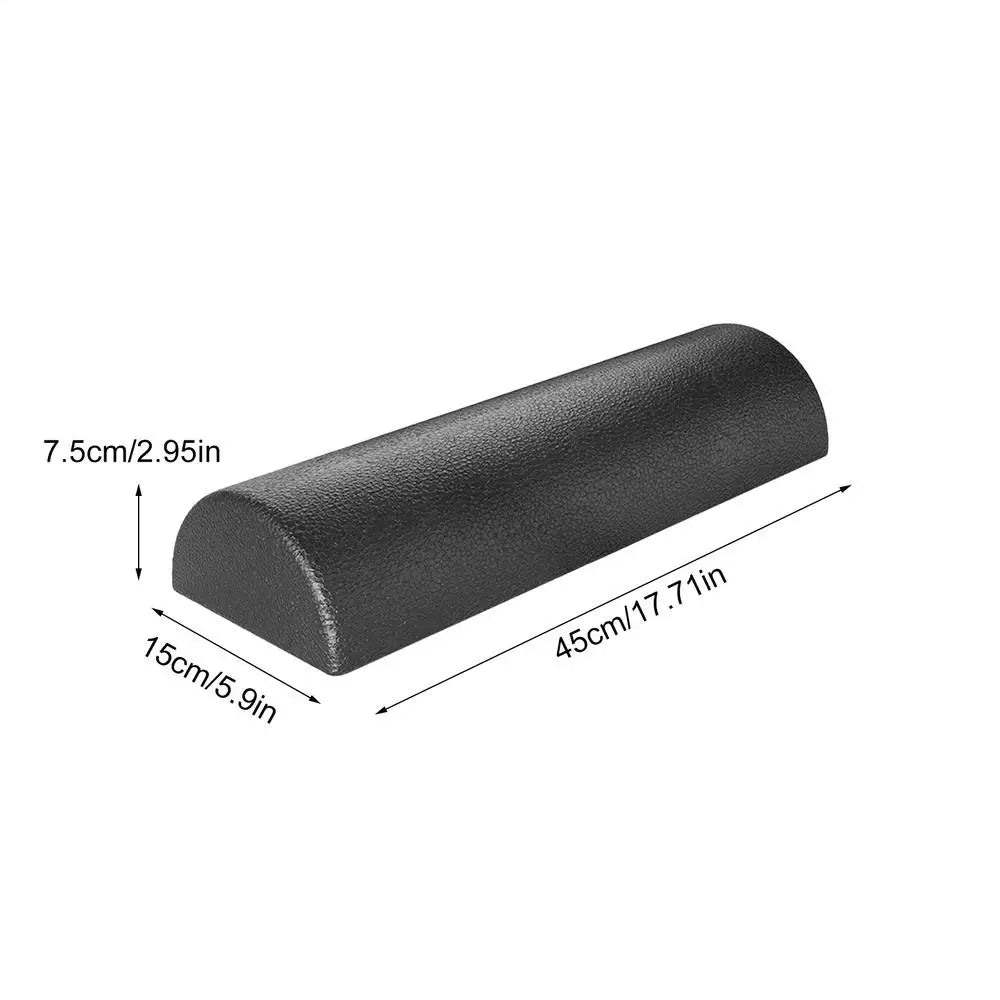 Half Round Yoga Foam Roller – Muscle Massage & Balance Tool