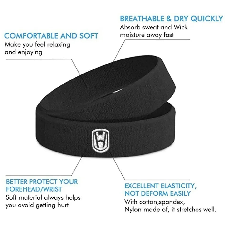 Athletic Sweat Headband for Men & Women