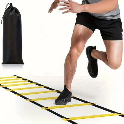 Adjustable Speed & Agility Training Ladder Set