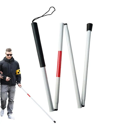 Lightweight Folding White Cane for the Visually Impaired