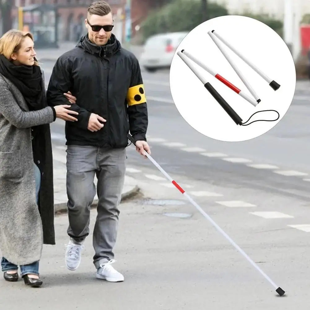 Lightweight Folding White Cane for the Visually Impaired