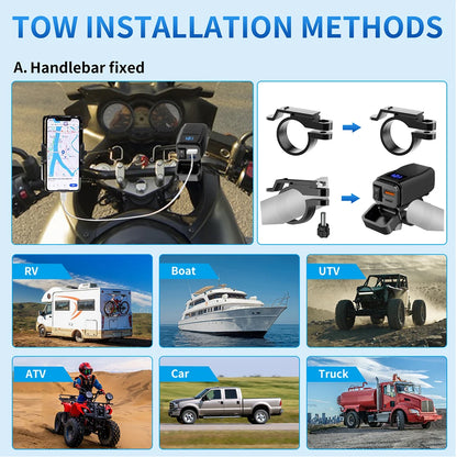 Motorcycle USB Fast Charger